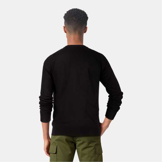 Lyle And Scott Merrick V-Neck Jumper Истинско черно Lyle And Scott Merrick V-Neck Jumper Истинско черно