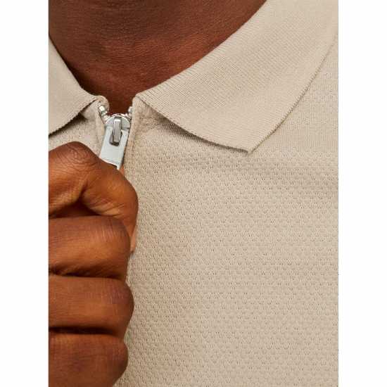 Jack And Jones Блуза С Яка Mac Zip Collar Short Sleeve Polo Shirt
