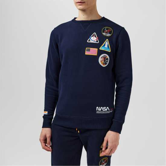 Мъжки горнища на анцуг Soulcal Nasa Crew Soulcal Nasa Crew Мъжки горнища на анцуг