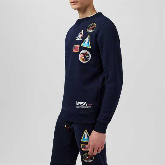 Мъжки горнища на анцуг Soulcal Nasa Crew Soulcal Nasa Crew Мъжки горнища на анцуг