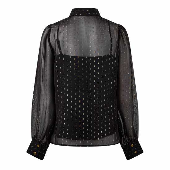 Biba Metallic Shirt Черно 
