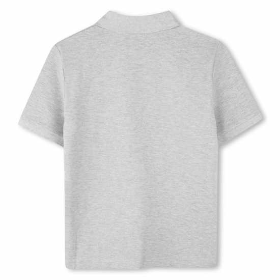 Hugo Boss Boss Kids Short-Sleeve Polo, Logo Design Сиво A32 Hugo Boss Boss Kids Short-Sleeve Polo, Logo Design Сиво A32