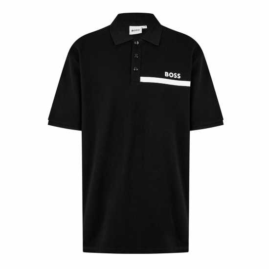 Hugo Boss Boss Kids Short-Sleeve Polo, Logo Design Черно 09B 