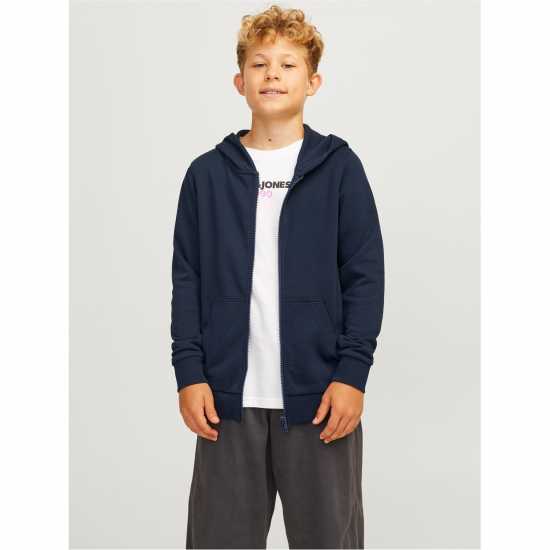 Jack And Jones Bradley Hoodie Juniors Нави блейзър Детски суитчъри и блузи с качулки