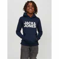 Jack And Jones Bradley Hoodie Juniors Нави блейзър Детски суитчъри и блузи с качулки