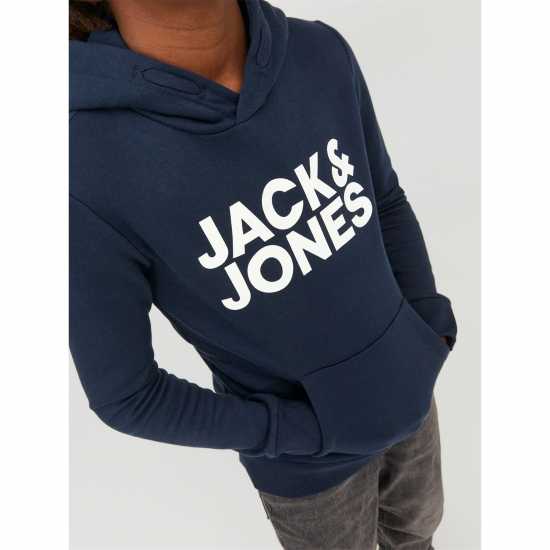 Детски суитчъри и блузи с качулки Jack And Jones Bradley Hoodie Juniors Нави блейзър Jack And Jones Bradley Hoodie Juniors Нави блейзър Детски суитчъри и блузи с качулки