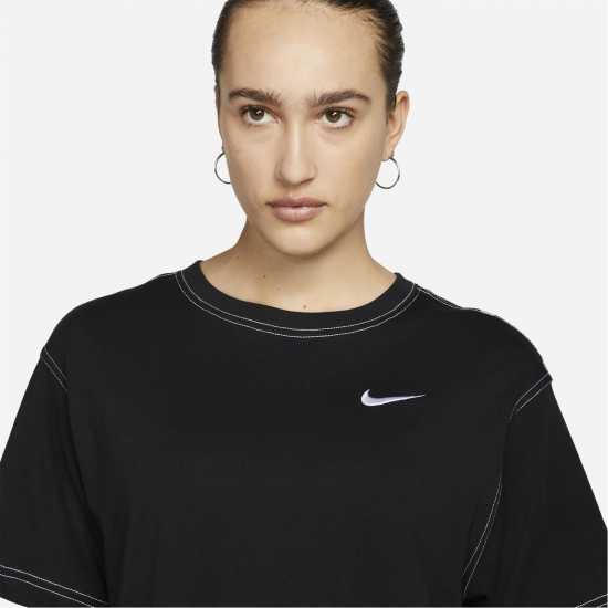 Nike Тениска Swoosh T Shirt Dress Womens  Дамски поли и рокли