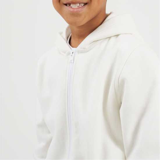 Brave Soul Fz Zip Hood Jn99 Off White 