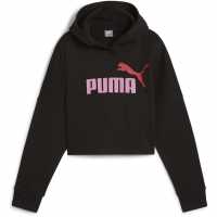 Puma Ess Logo Cropped Hoodie G Hoody Unisex Kids Puma Black Puma Ess Logo Cropped Hoodie G Hoody Unisex Kids Puma Black