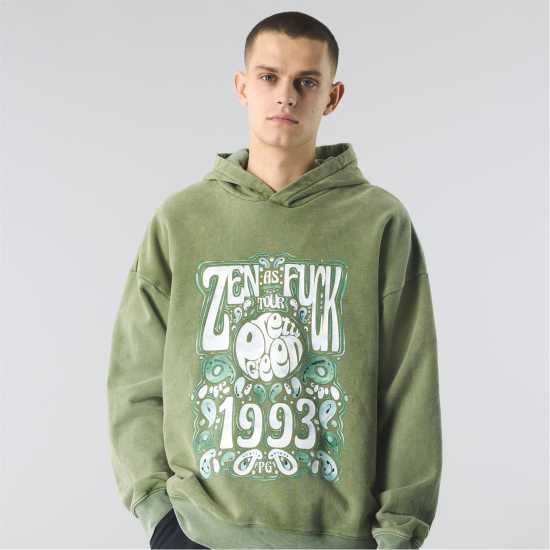 Pretty Green Men's Zen Tour Zip Hoodie  