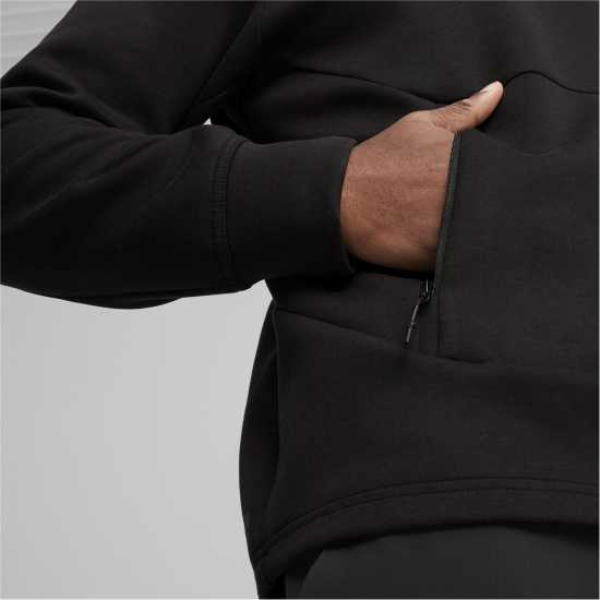 Puma Men's Logo Tech Fleece Hoodie Puma Men's Logo Tech Fleece Hoodie