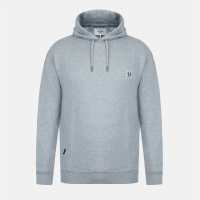 Firetrap Core Hoodie Mens Сив марл 