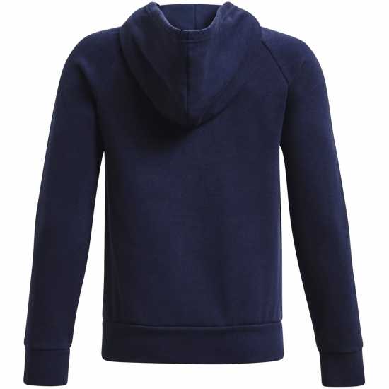 Under Armour Rival Fleece Full-Zip Hoodie Juniors Midnight Navy Детски суитчъри и блузи с качулки