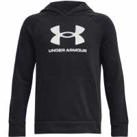 Under Armour Logo Oth Hoodie Junior Boys Black/White Детски суитчъри и блузи с качулки