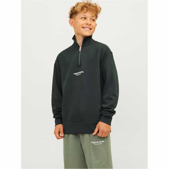 Jack And Jones Kids' Quarter Zip Fleece  
