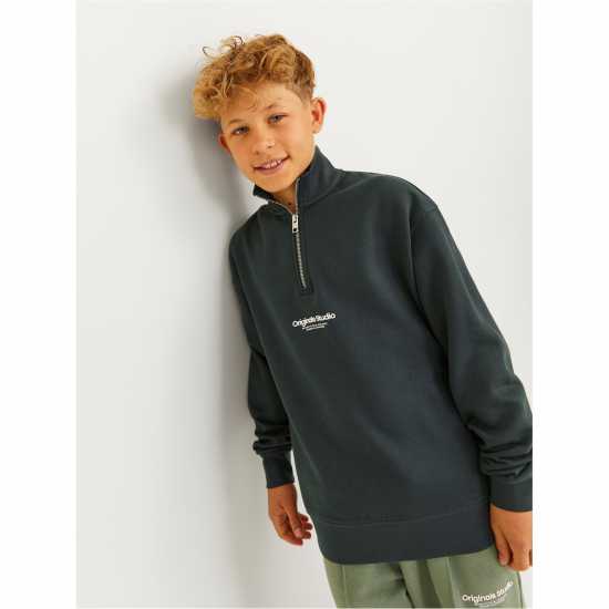 Jack And Jones Kids' Quarter Zip Fleece  