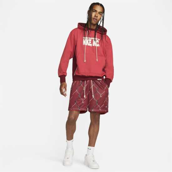 Nike Pullover Basketball Hoodie Univ Red Мъжки суитчъри и блузи с качулки