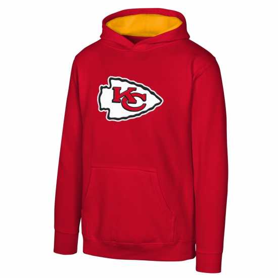 Nfl Prim Hoodie Jn61 KC Chiefs Детски суитчъри и блузи с качулки