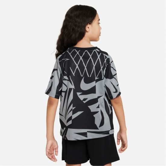 Nike Dri-FIT Multi+ Big Kids' (Boys') Short-Sleeve Training Top  Детски суитчъри и блузи с качулки