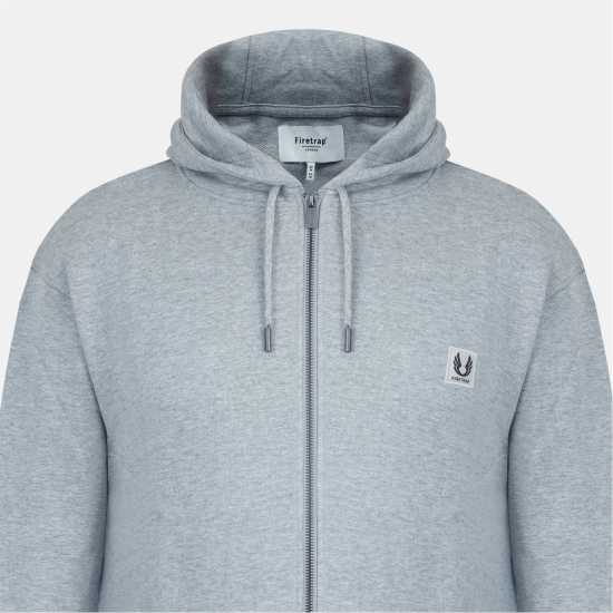 Firetrap Men's Zip Hoodie Сив марл 