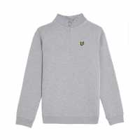 Lyle And Scott Kids' Quarter Zip Fleece Светло сиво D24 
