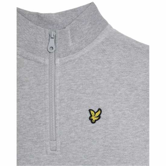 Lyle And Scott Kids' 1/4 Zip Fleece Светло сиво D24 