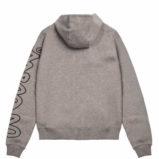 Money Ape Sleeve Zip Hood Jnr Сиво Детски суитчъри и блузи с качулки