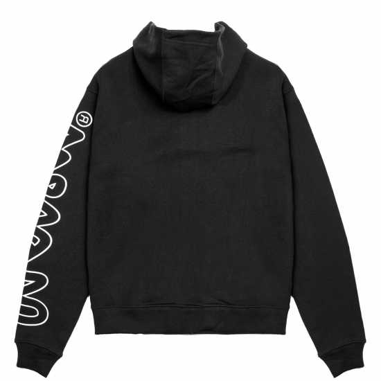 Детски суитчъри и блузи с качулки Money Ape Sleeve Zip Hood Jnr Черно Money Ape Sleeve Zip Hood Jnr Черно Детски суитчъри и блузи с качулки