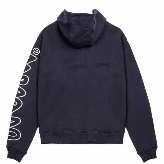 Money Ape Sleeve Zip Hood Jnr Морска синьо Детски суитчъри и блузи с качулки