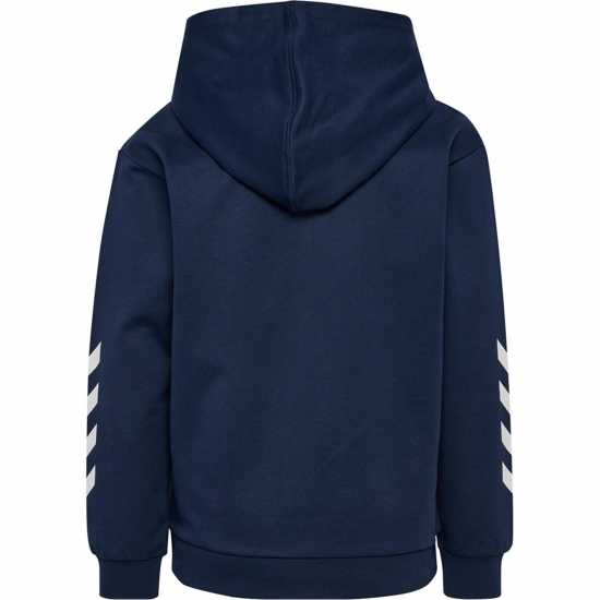 Hummel Logo Hoodie Junior Navy/White Детски суитчъри и блузи с качулки