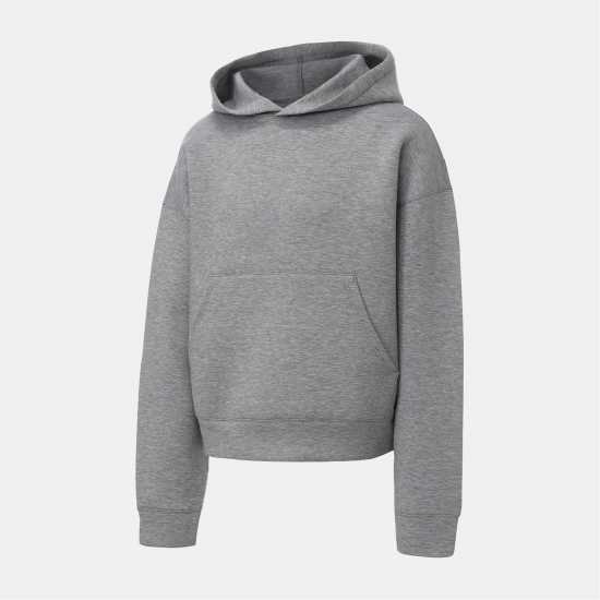 Firetrap Мъжки Суитшърт Scuba Hoody Mens Grey 