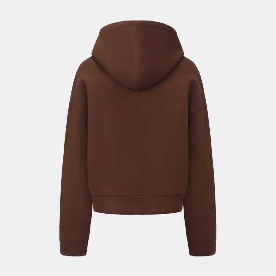 Firetrap Мъжки Суитшърт Scuba Hoody Mens Brown 