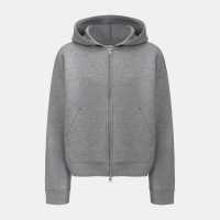 Firetrap Мъжки Суитшърт Scuba Full Zip  Hoody Mens Grey 