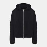 Firetrap Мъжки Суитшърт Scuba Full Zip  Hoody Mens Black 