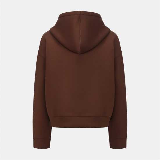 Firetrap Мъжки Суитшърт Scuba Full Zip Hoody Mens Brown Firetrap Мъжки Суитшърт Scuba Full Zip Hoody Mens Brown