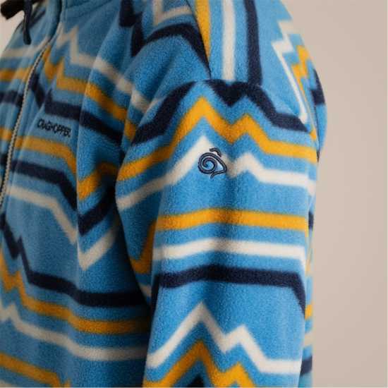 Craghoppers Unisex Kids' Bachas Quarter Zip Fleece BrightSkyPrt 