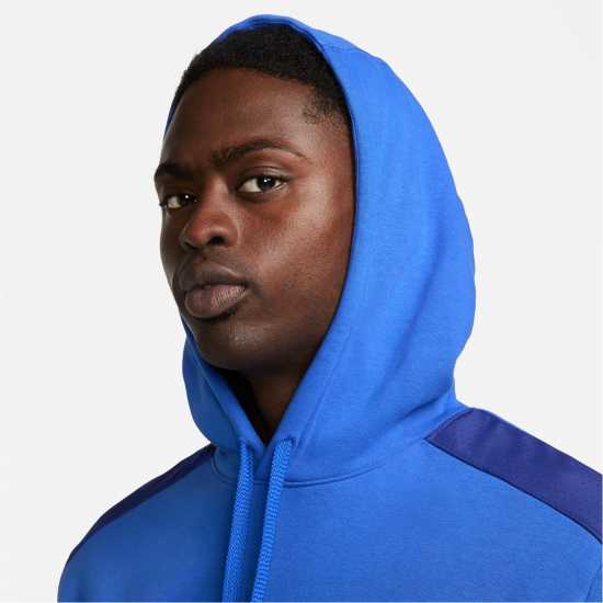 Nike Nsw Sport Fleece Hoodie Mens Royal Blue Мъжки суитчъри и блузи с качулки