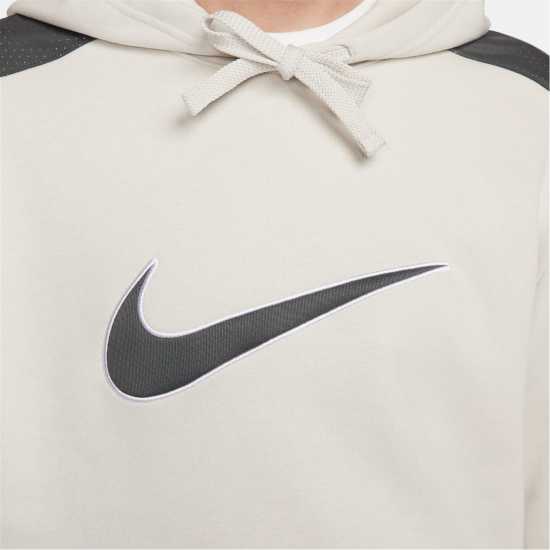 Nike Nsw Sport Fleece Hoodie Mens Bone/Grey Мъжки суитчъри и блузи с качулки