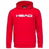 Head Club Byron Hoodie Junior Червено Детски суитчъри и блузи с качулки