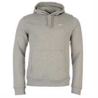 Sale Nike Sportswear Club Fleece Pullover Hoodie Mens Grey Мъжки полар