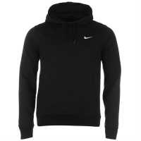 Sale Nike Sportswear Club Fleece Pullover Hoodie Mens Black Мъжки полар