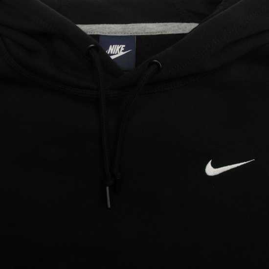 Nike Sportswear Club Fleece Pullover Hoodie Mens Black Мъжки полар