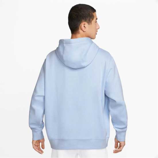 Nike Sportswear Club Fleece Pullover Hoodie Mens Ghost/White 