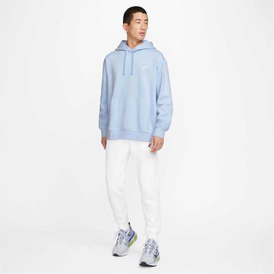 Nike Sportswear Club Fleece Pullover Hoodie Mens Ghost/White 