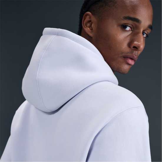 Nike Sportswear Club Fleece Pullover Hoodie Mens Ghost/White 