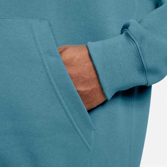 Nike Sportswear Club Fleece Pullover Hoodie Mens Navy/White 