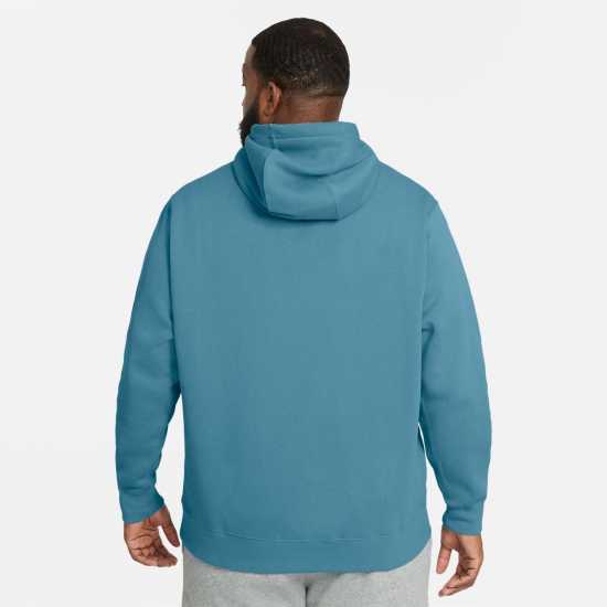 Nike Sportswear Club Fleece Pullover Hoodie Mens Navy/White 