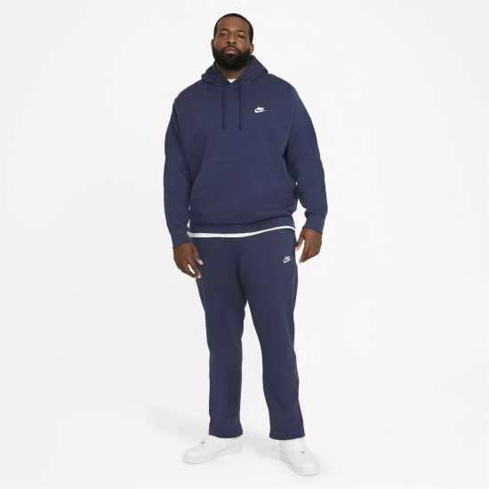 Nike Sportswear Club Fleece Pullover Hoodie Mens Navy Мъжки полар
