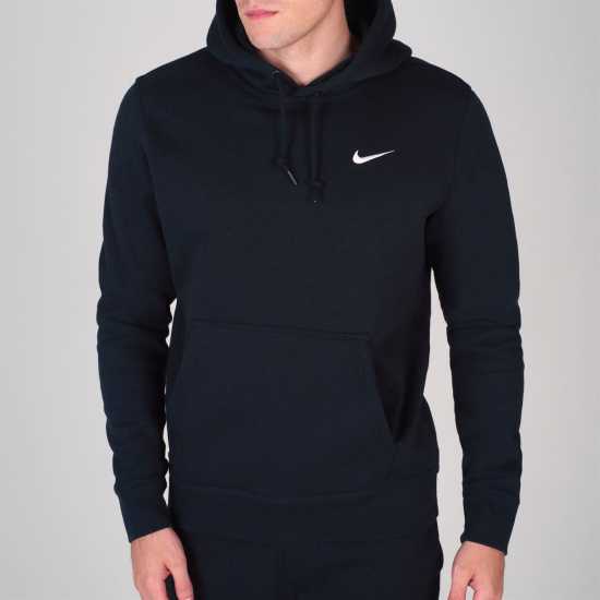 Nike Sportswear Club Fleece Pullover Hoodie Mens Морска синьо Nike Sportswear Club Fleece Pullover Hoodie Mens Морска синьо