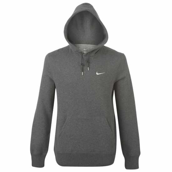 Nike Sportswear Club Fleece Pullover Hoodie Mens Grey/White - Мъжки полар
